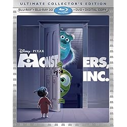 Monsters, Inc. (Five-Disc Ultimate Collector's Edition : 3D Blu-ray / Blu-ray / DVD Combo + Digital Copy)