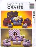 McCall's 3042 - Bean Bag Furniture - Patterns to accessories for 11.5-Inch Fashion Dolls or Beanie Babies (McCall's Crafts)