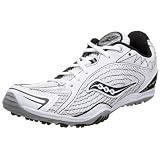 Saucony Women's Shay XC Flat Racing Shoe,Black/White,6.5 M