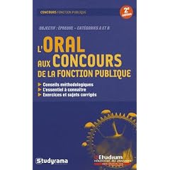 L'oral aux concours de la fonction publique