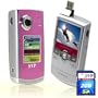 SVP T308 Pink HD 720p POCKET CAMCORDER, YouTube Uploading Software / 2GB Memory Card