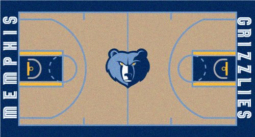 Memphis Grizzlies NBA Large Court Runner 29.5x54