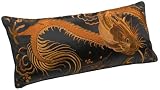 Natori Penthouse 10 by 22-Inch Oblong Dragon Decorative Pillow