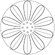 Martha Stewart Crafts Large Punch, Embossed Pop, Up Flower