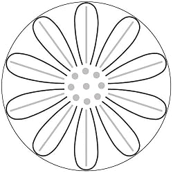 Martha Stewart Crafts Large Punch, Embossed Pop, Up Flower