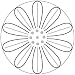 Martha Stewart Crafts Large Punch, Embossed Pop, Up Flower