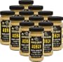 100% Honey Organic Creamy White Mustard - "12 Pack" - 100% Honey - No Sugar - (7 Oz Jars) -