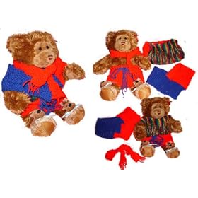 Beginner Knit Kit- Cuddly Bear or other toy animal pal