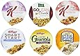 Kellogg's Cereal Cup Assortment Pack - Wellness (6 Flavors),Pack of 60