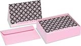 Pink Ascot: Thank You (Note Card Series)