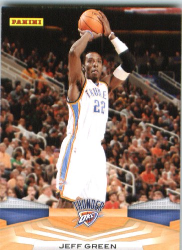 2009 /10 Panini NBA Basketball Card # 230 Jeff Green Oklahoma City Thunder Mint Condition- Shipped In A Protective ScrewDown Display Case!