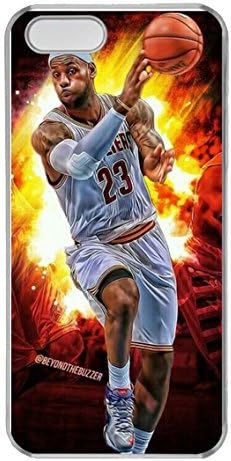 iPhone 5 Case, iPhone 5S Case, Hot Star Lebron James Hot Sale Protective iPhone 5 5S Case Cover Shock-Absorption Bumper Case for Apple iPhone 5/5S Hard PC Clear