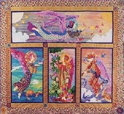 A Gathering of Angels Set 4 Maggie Walker Art Quilt Patterns