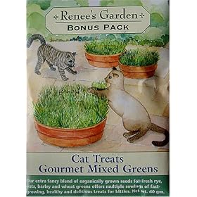Cat Treats Gourmet Mixed Greens Large Packet by Cats