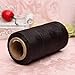 KINGSO 284 Yards Leather Sewing Waxed Thread DIY Craft Dark Brown
