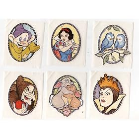 Snow White Scrapbooking Stickers by