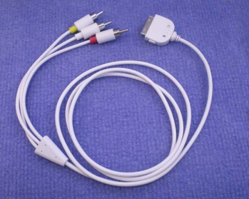iPod Dockドック型 コンポジットAVケーブル第一世代/第二世代等