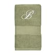 Fieldcrest Classic Monogrammed Hand Towel - Oil Green (A)