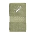 Fieldcrest® Classic Monogrammed Hand Towels - Oil Green