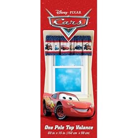 Cars Line Up Valance