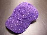 Sparkle Glitter Cap / Purple / Cancer Patients Chemotherapy Hats