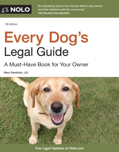 Every Dog's Legal Guide: A Must-Have Book for Your Owner