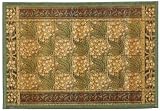 Laser Printed Split Bamboo Lily Valley White Placemat 18" x 12" Set / 6