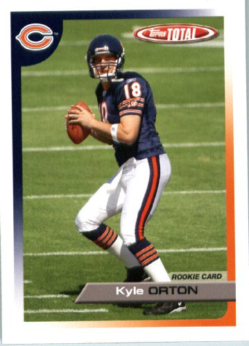 2005 Topps Total Football Card (In protective Screwdown Case) # 480 Kyle Orton Rookie Card Chicago Bears
