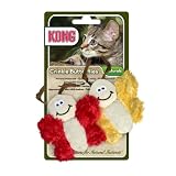 KONG Naturals Crinkle Butterflies, Catnip Toy for Cats, Colors Vary
