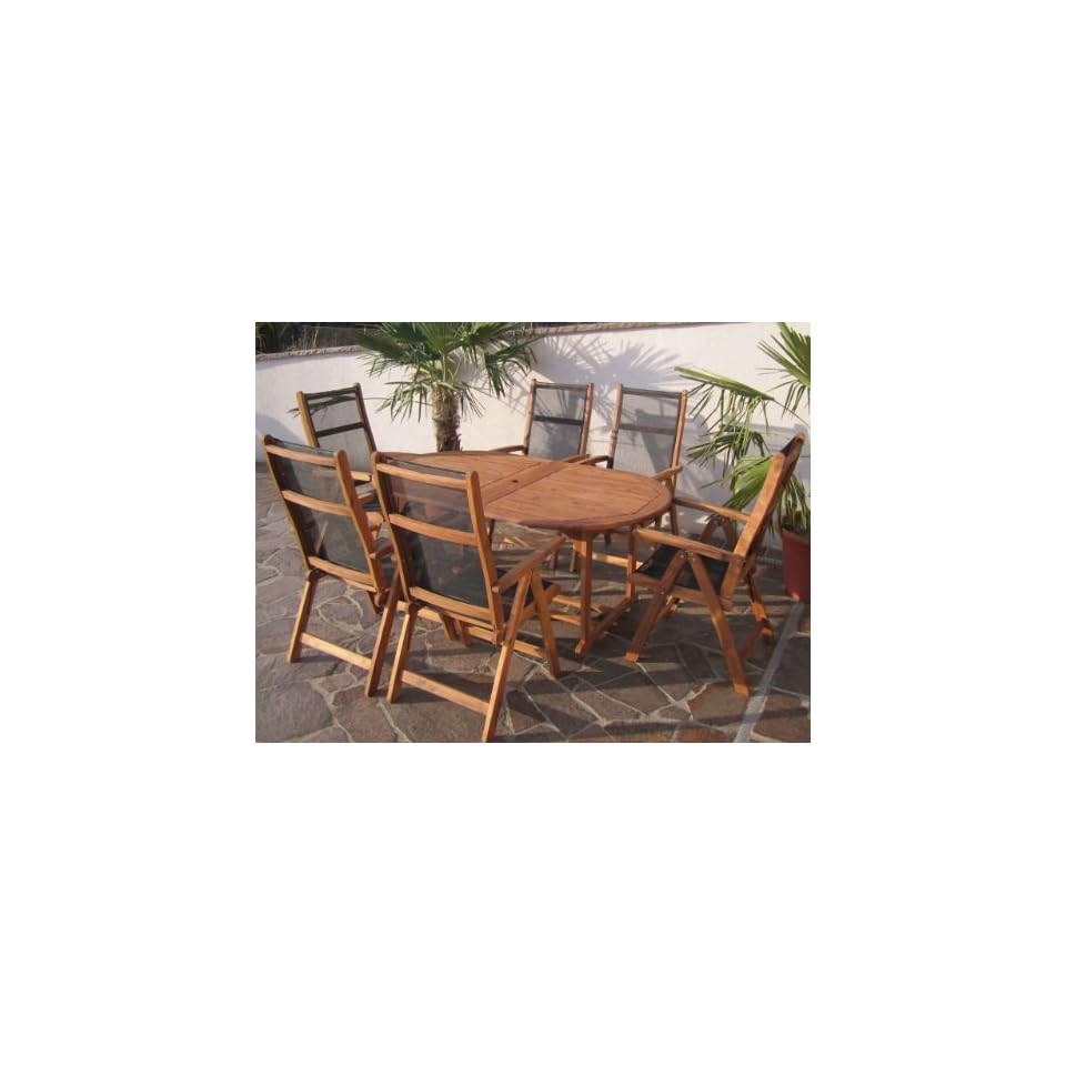 Edle Gartengarnitur Gartenset Gartenmobel Set Klappsessel Hawai Holz On Popscreen