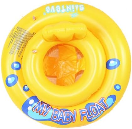 Sr19 the High Quality Lovely Yellow Baby Swim Sit Ring Inflatable Swim Laps