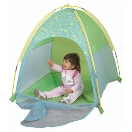 Lil Nursery - Portable Play Tent and Sun Shelter for Infants and Toddlers - Bubbles