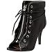 N.Y.L.A. Women's Frissy Bootie,Black,6 M US