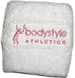 Terrycloth Wristband - Embroidered Pink "Lady Love" logo