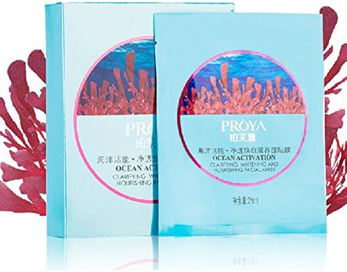 Only You Mask / Marine Living Can Nourish the Net Through Whitening Facial Mask / Replenishment Whitening Mask / Skin Care / 75
