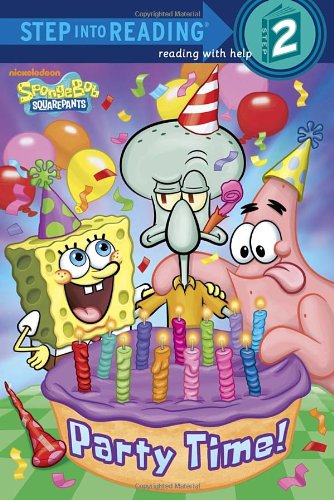 party time spongebob squarepants step into reading
