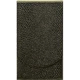 Boston International Black Embossed Tissue Holder