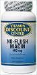 No-Flush Niacin 400 mg by Vitamin Discount Center 200 Capsules