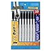 Promarx Tc Ball Clear Stick Pens, Medium Point, 1.0 mm, Black Ink, 10 Count