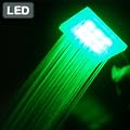High-Tech Place Pommeau de douche carr� lumineux LED (3 couleurs)
