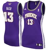 NBA adidas Steve Nash Phoenix Suns Women's Fashion Jersey-Purple (Medium)