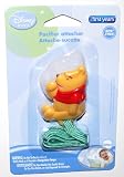 Winnie the Pooh, Pacifier Attacher with Light Green Cord (1 Each)