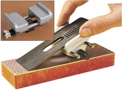 Plane Iron &amp; Chisel Blade Sharpener Hone Guide Angle Block Honing Sharpening Jig