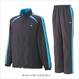 イグニオ(IGNIO) メンズ ウインドブレーカー ジャケット・パンツセット (9A10002 9A10012) ブラックXDグレー O