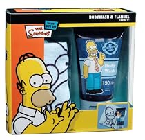 Homer Simpson Bodywash and Flannel Set