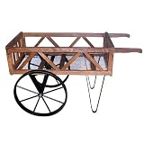 Flower Wagon with Steel Wheels