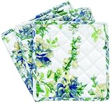 51lMKtFKh6L. SL160  April Cornell Potholders Set of 3   Milene White