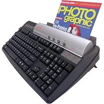 KeyScan KS810 Color Document Scanner integrated in a PC Keyboard - Black