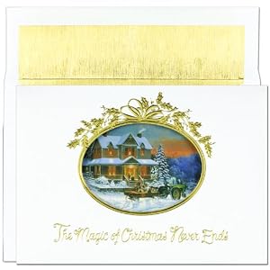 The Magic Never Ends Holiday Cards -
