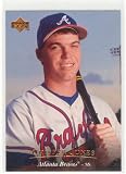 1995 Upper Deck #293 Chipper Jones - Atlanta Braves